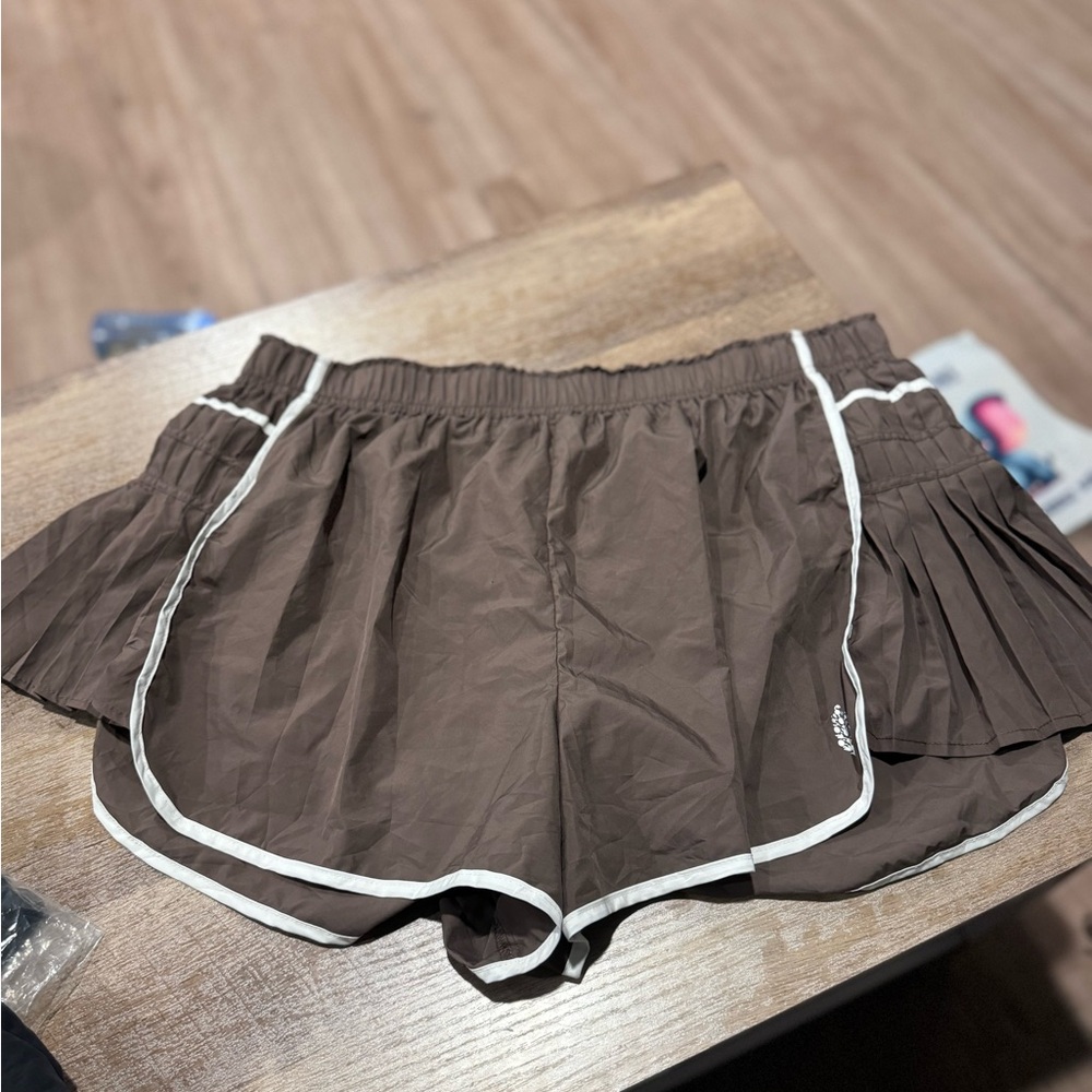 Free People | Easy Tiger Shorts Cocoa color